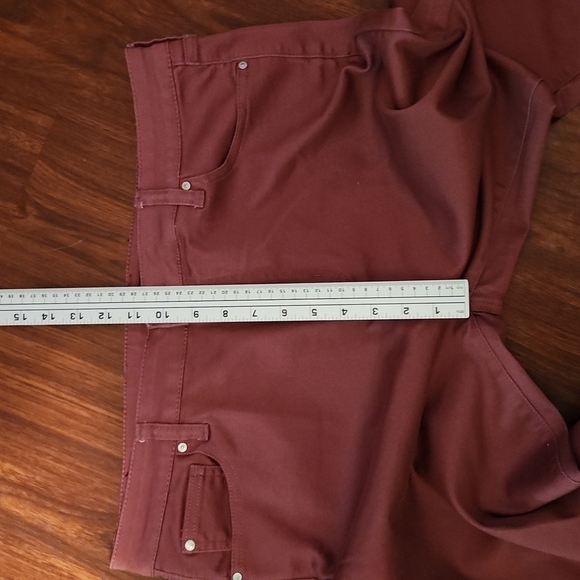 Truth & Therory Jeans size 16 deep rose mauve blush - Picture 7 of 10